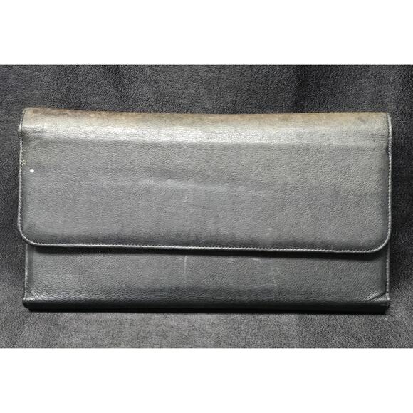 Leather Sun Visor CD Organizer Storage Wallet Sleeve Holder Holds 20 CD's - Picture 2 of 14